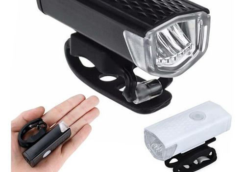Linterna Con Batería Recargable Para Bicicleta