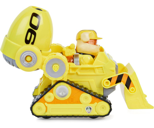 Paw Patrol, La Película De Lujo De Rubble Transforming Toy C