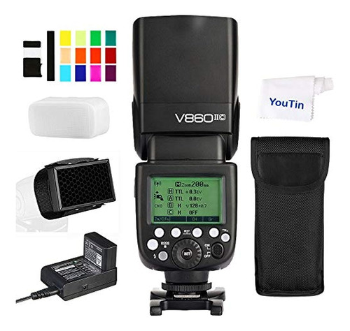 Godox V860ii-c Camera Flash Speedlite Hss Gn60 2.4g Wireless