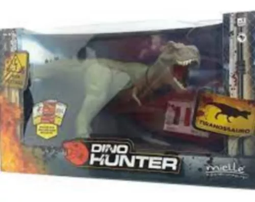 Mielle Brinquedos, Coleção Dino Hunter, Tiranossauro Rex, Marrom