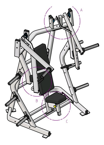 Projeto Para Fabricação De Supino Vetical Hammer ( Cimerian)