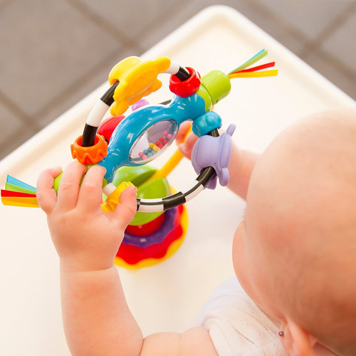 Imagen 4 de 6 de Playgro 0182212107 Silla Alta De Bebé Spinning Juguete Para
