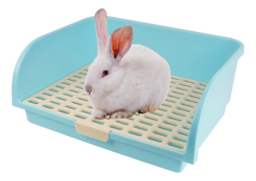 Caja De Arena Grande Para Conejos, Inodoro Para Mascotas,