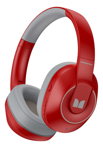 Audífonos Inalámbricos Bluetooth Monster Xkh01 Color Rojo