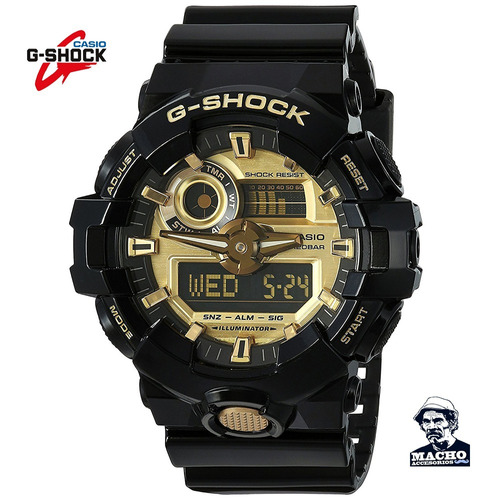 Reloj Casio G-shock Ga-710gb Original + Como Detectar Falsos