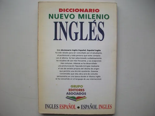 Diccionario Inglés / Español - Con Pronunciación Figurada (Usado)