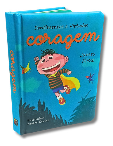 Sentimentos E Virtudes Acolchoado - Coragem, De Misse,james. Editorial Pe Da Letra, Capa Dura, Edição 1 Em Português, 2024