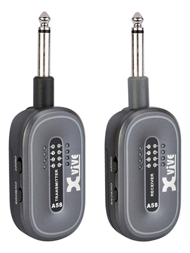 Sistema Inalambrico Guitarra Y Bajo Xvive A58 Recargable