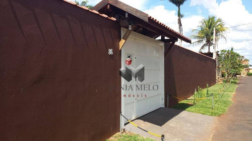 R$ 850.000,00 - Chácara Com 3 Dormitórios À Venda, 2500 M² - Condomínio Estância Beira Rio - Jardinópolis/sp - Ch0007