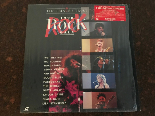 Ld Laser Disc - The Prince's Trust - 1990 Rock Gala
