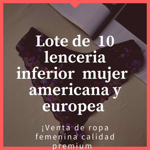 Lote Ropa Interior Americana O Europea