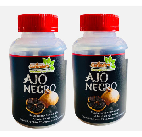 Ajo Negro Puro Pack Llévate 2 Pz Con Envio