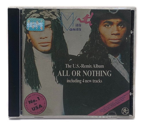 Cd Milli Vanilli - All Or Nothing / The U.s. Remix Album