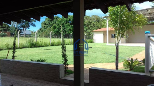 Chácara Com 3 Dormitórios À Venda, 1400 M² Por R$ 790.000 - Estância São Paulo - Guapiaçu/sp - Ch0217