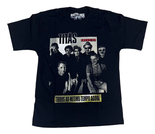 Camiseta Titãs Banda Rock Nacional Blusa Plus Size Mr368