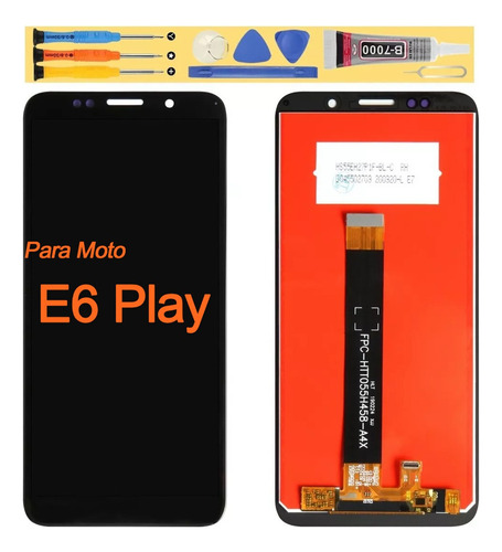 `` Pantalla Completa Lcd Táctil Para Motorola Moto E6 Play