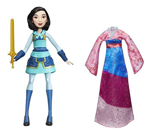 Disney Princesa Aventura Mulan Muñeca De Moda