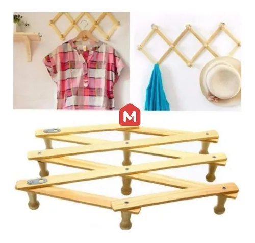 Perchero pared extensible sale