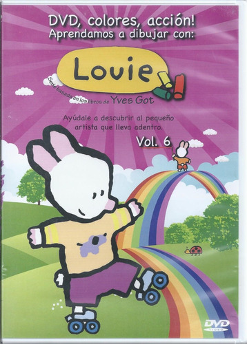 Louie Volumen 6 Aprendamos A Dibujar Como Artista Dvd Nacio 