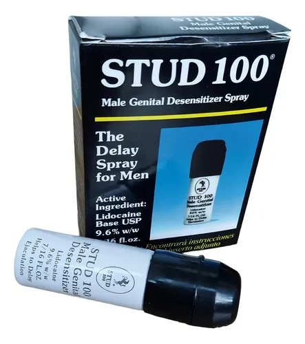 Retardador Masculino Stud 100 (desensibilizador Genital) Sabor Sin sabor