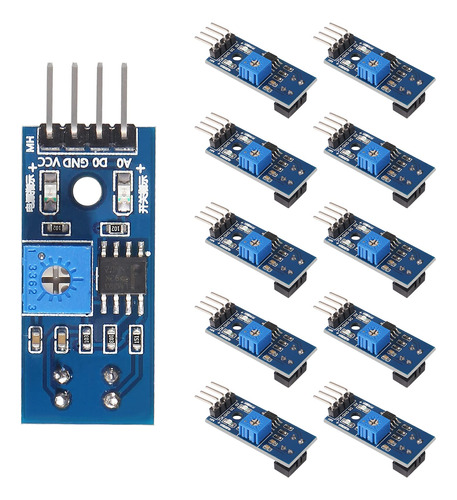 Aceirmc 10 Unids Tcrt5000 Sensor Reflectante Infrarrojo Ir F