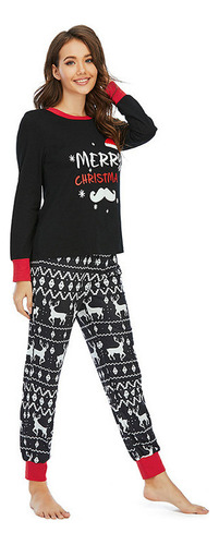 Set De Pijama Familiar A Juego De Feliz Navidad