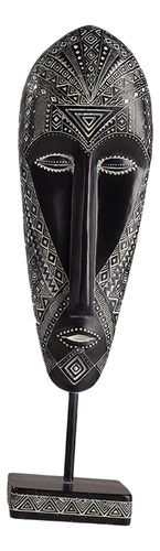Escultura De Máscara Africana Máscara Tribal Tradicional 12