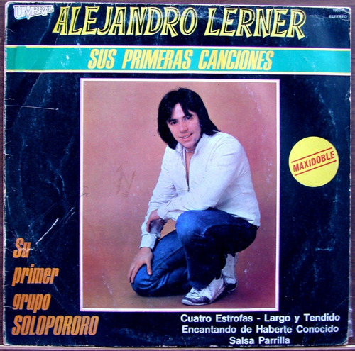 Alejandro Lerner - Sus Primeras Canciones - Lp Año 1984