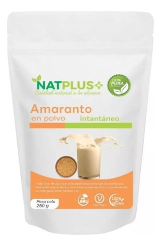 Amaranto En Polvo 250 Gramos - Natplus