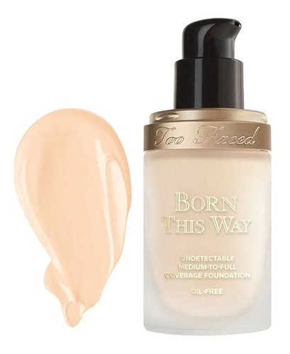 Too Faced Base Born This Way Tono Swan