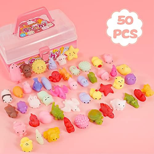 Aeyohni 50 Piezas Squishies Mochi Squishy Toys Para Niños Fa