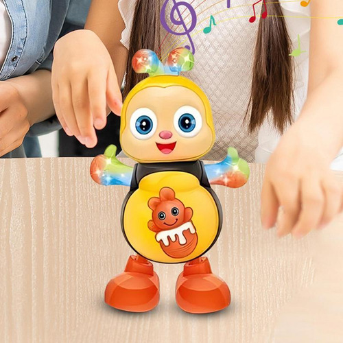 2 Conjuntos De Brinquedos Infantis Musical Dancer Bee Com Lu
