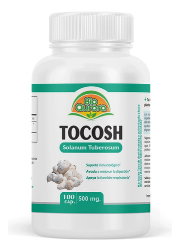 Tocosh En Capsulas 100capsx500mg