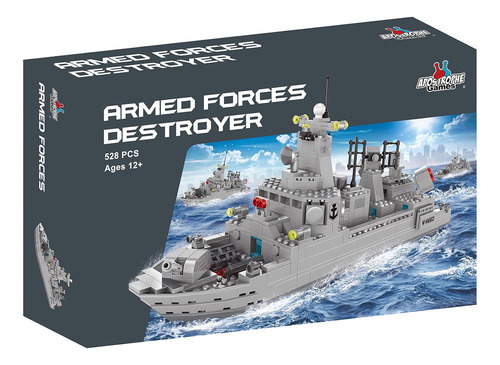 Apostrophe Games Juego De Bloques De Construcción Navy Destr