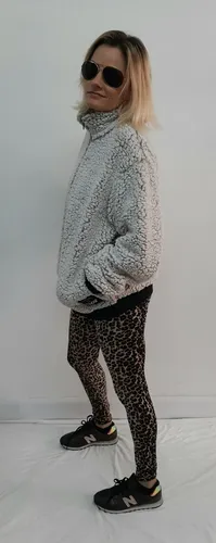 Campera Bomber Corderito Gris Vison Super Abrigada T Unico (Usado)