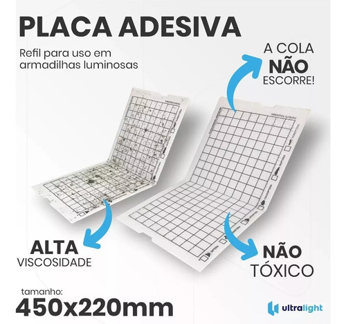 Armadilha Lateral Soft-30 Bivolt Mata Mosca Mosquitos Inseto