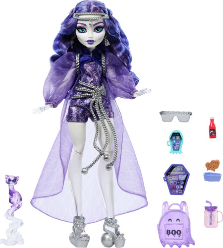Boneca Monster High Spectra Vondergeist 29cm Furão