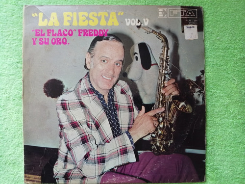 Eam Lp Vinilo Freddy Roland  La Fiesta Vol. V 1975 Peruano