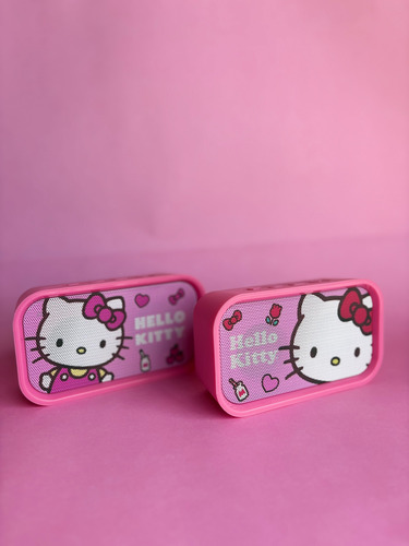 Parlante Bluetooth Portatil Hello Kitty Sanrio Rosa Hello Kitty 2