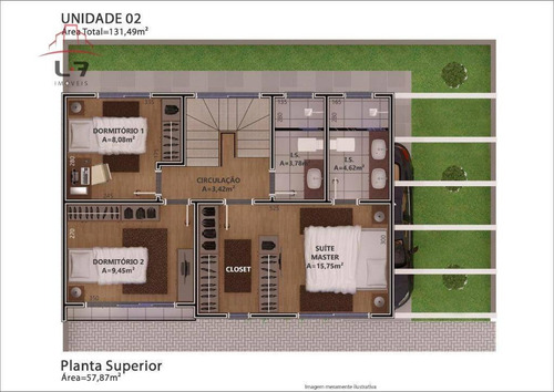 Imagem 11 de 29 de Casa Com 3 Dormitórios À Venda, 146 M² Por R$ 1.175.000,00 - Água Verde - Curitiba/pr - Ca0168
