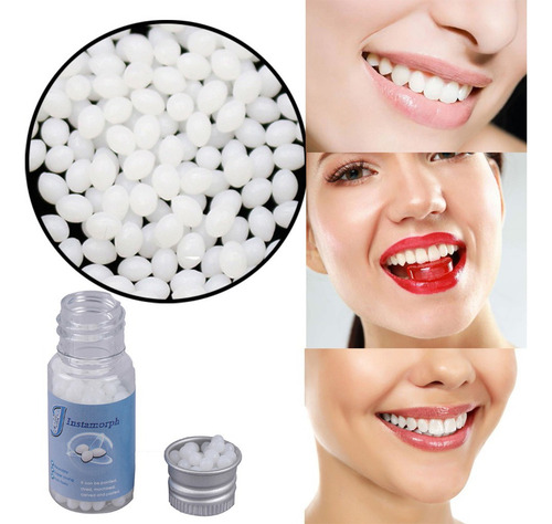 Cola Adesiva Dentes Espaços Dentes Postiços 30g