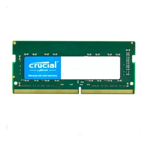 Memória Crucial Cb16gs3200 Mhz Ddr4 16 Gb 3200 Mhz Notebook