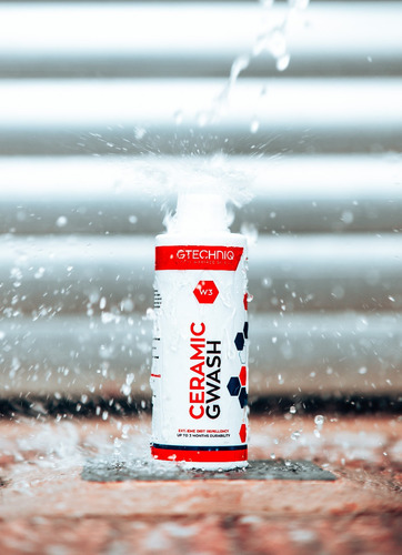 Gtechniq W3 Ceramic Wash 1lt Shampoo Con Sellador