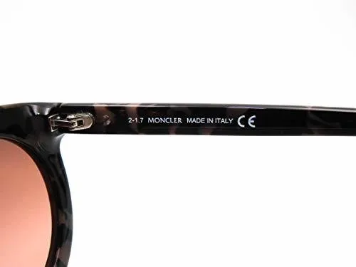 Gafas De Sol Moncler Ml Havana - Burdeos Espejo - 60 Caracte