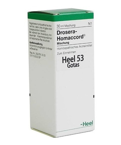 Drosera Homaccord Heel Gotas X 30 Ml