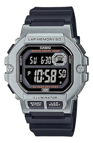 Casio Iluminador Led Lap Memory 60 Bater A De 10 Años Reloj