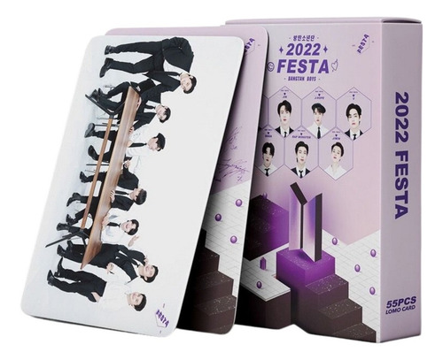 55 Photocards Bts Festa 2022 - Versión Il