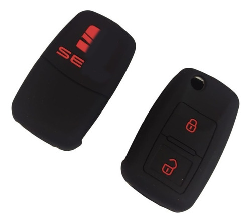 Funda Silicon Llave Compatible Con La Marca Seat Leon Cupra