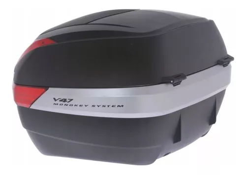 Baul Givi Trasero Moto 47lts Para 2 Cascos Monokey V47nn