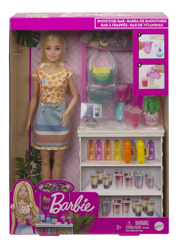 Barbie Barra De Smoothies Jugos Barra De Jugos Tropicales